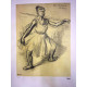 Edgar Degas litho offset 50x70 cm