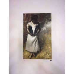 Edgar Degas litho offset 50x70 cm