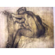 Edgar Degas lithograph off set 50x70 cm