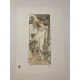 Alphonse Mucha lithographie hors set 50x70 cm