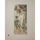 Alphonse Mucha lithographie hors set 50x70 cm