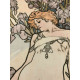 Alphonse Mucha lithographie hors set 50x70 cm