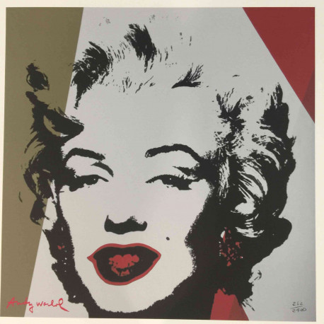 Andy Warhol Litografia off set 60x60 cm