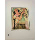 Alphonse Mucha lithographie hors set 50x70 cm